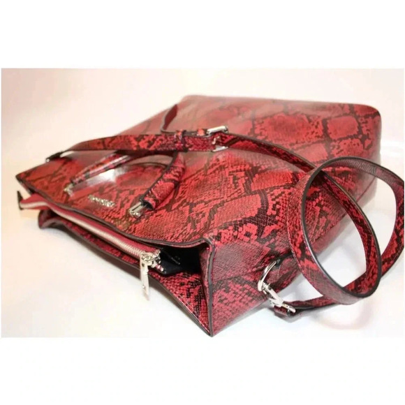 Sassy Jones NEW Pamela Snake Print ReEmbossed Large Crossbody  Bag - Picture 11 of 16